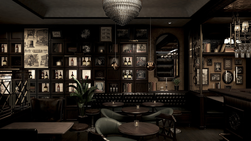 三生ONEWOOD,Bar Space  Visual Design-3