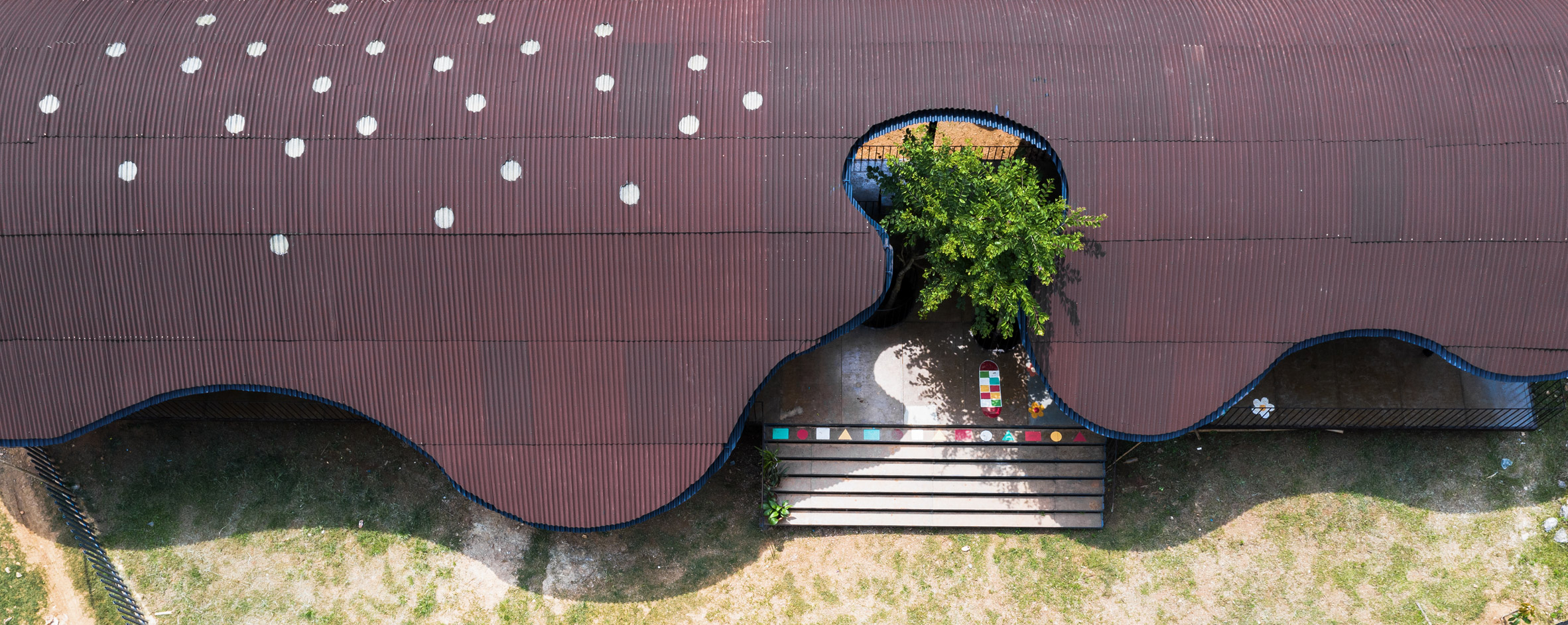 波浪顶的越南乡村幼儿园-7