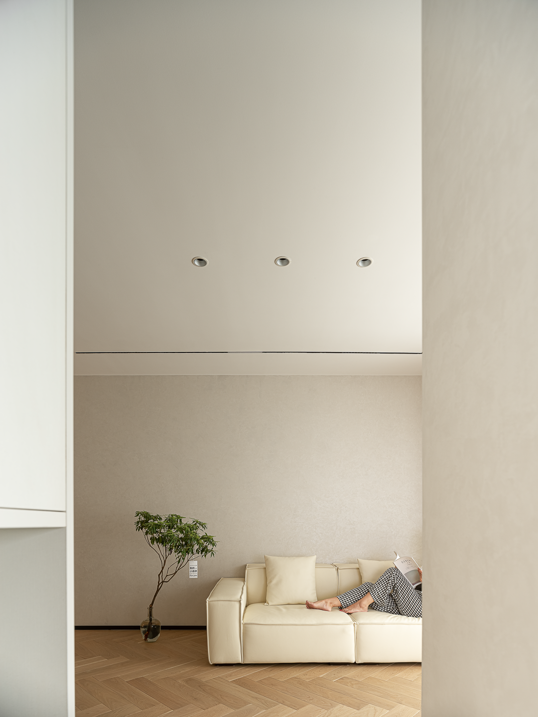 奶油风简致居所丨中国无锡丨悟塬空间设计-6