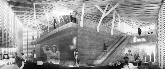 PFC:将巴利亚多利德旧纺织厂改造为新电影院中心丨西班牙巴利亚多利德丨西班牙建筑师亚历杭德罗·博卡内格拉-38