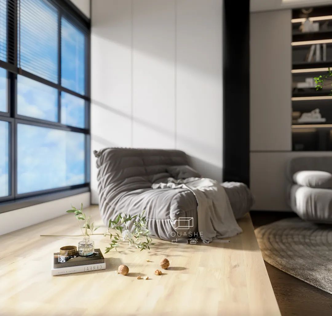 都市世外桃源 · 极简线条的家居艺术丨中国上海丨由舍空间设计-25