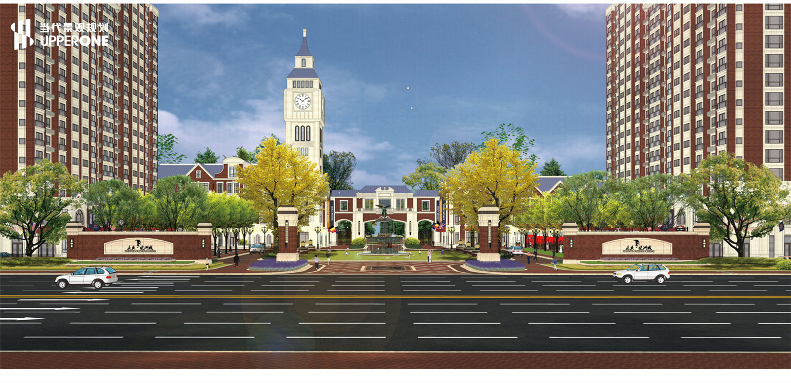 辽宁葫芦岛欧洲城展示区景观设计分享|当代景观规划-3