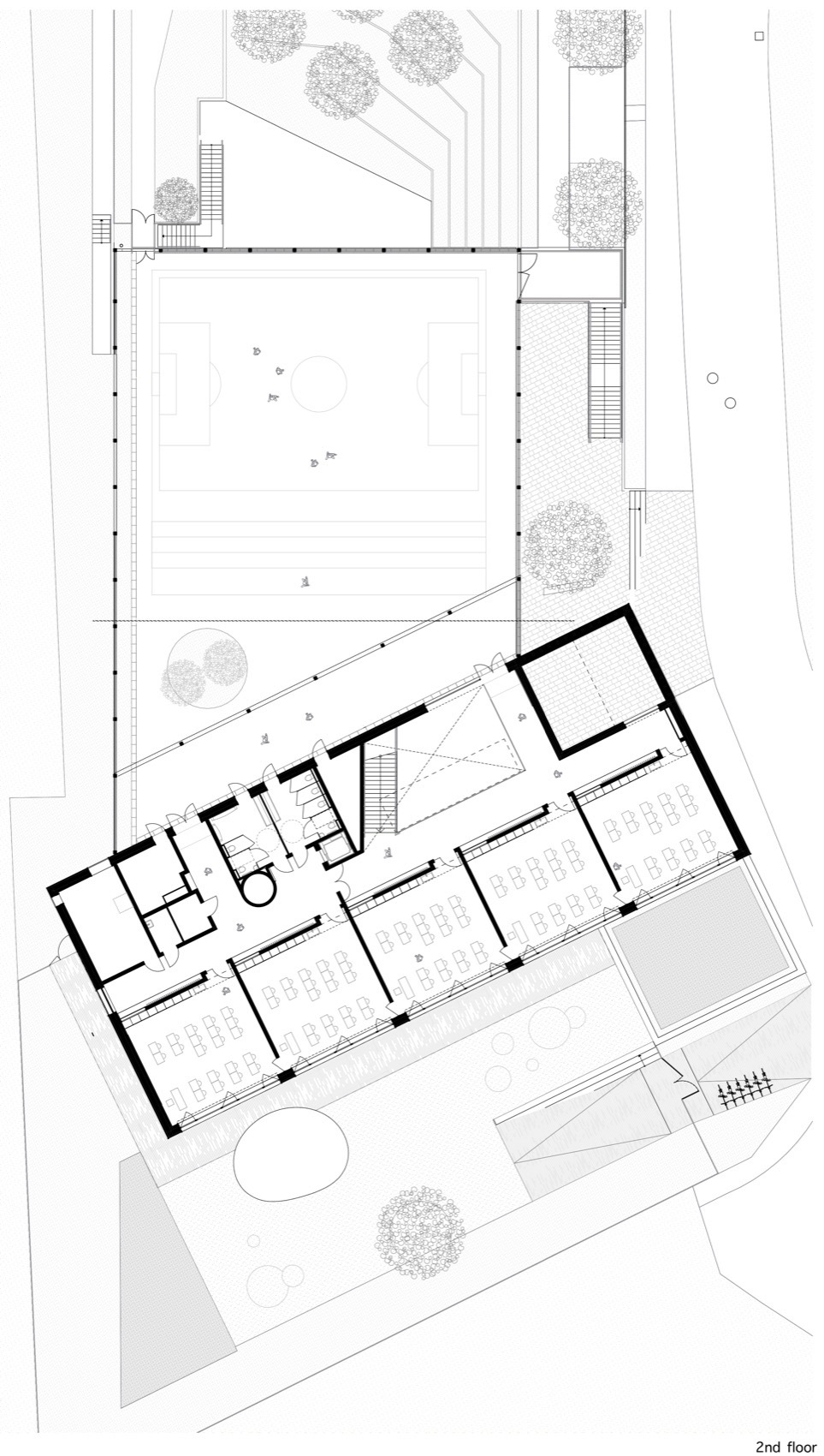 Honcourt 学校丨法国丨f+f architectes-63