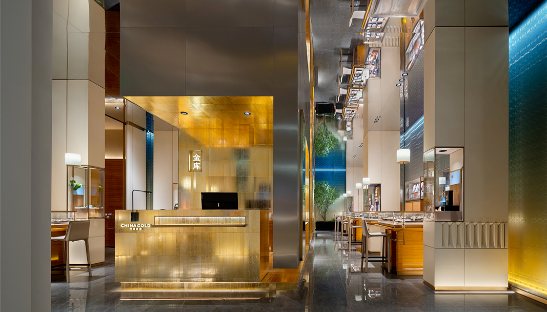 中国黄金国际旗舰店丨中国山西丨佰第设计-115