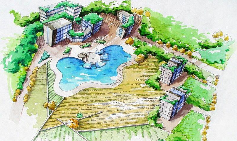 农安县生态园园区景观设计-5