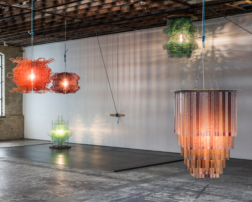 jorge pardo plastic chandeliers victoria miro-12