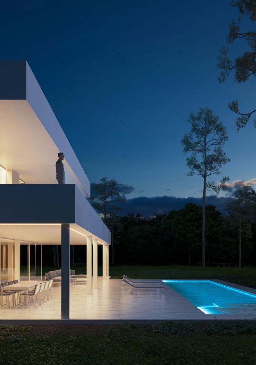 西班牙极简主义建筑设计丨Ruben Muedra Architecture Studio-26