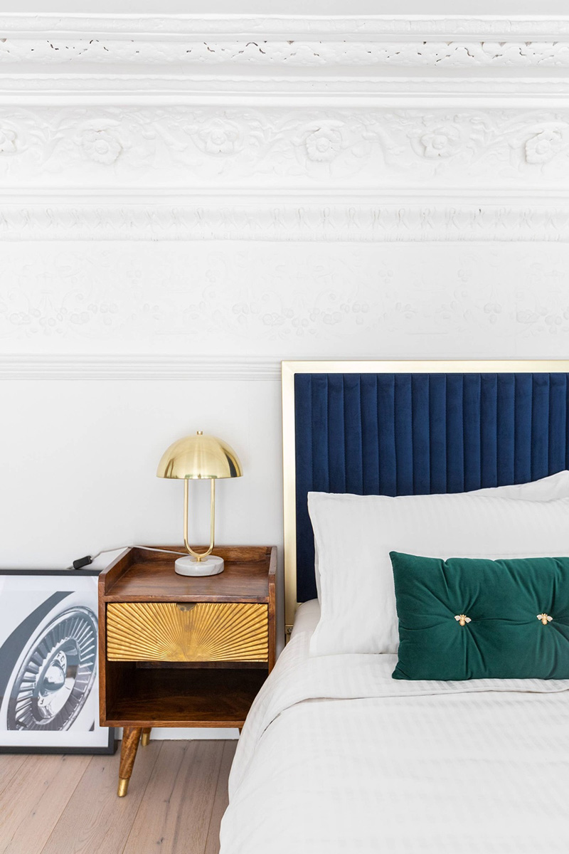 伦敦豪华乔治亚联排别墅里的艺术装饰大胆设计-8