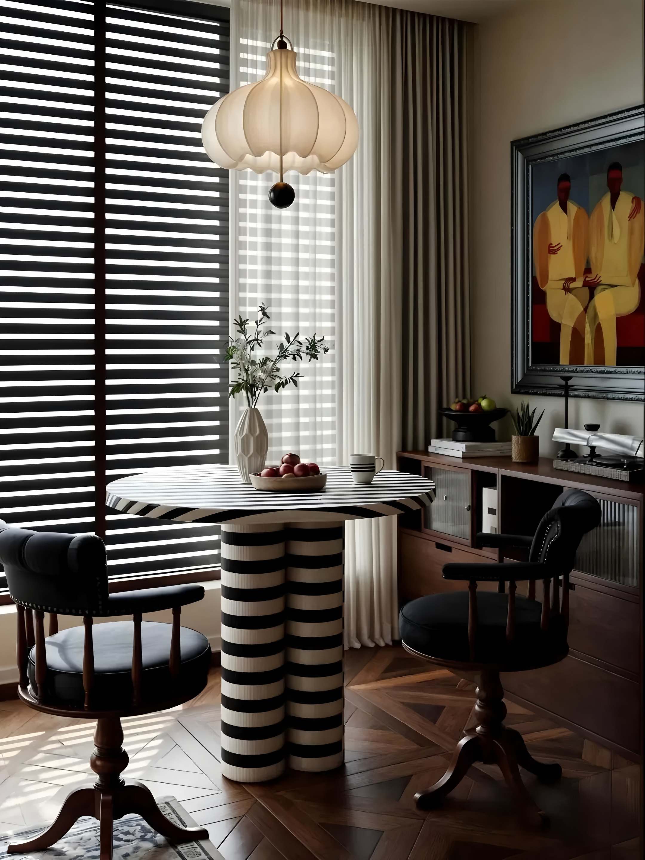 深圳两套法式复古风住宅设计丨中国深圳丨三生一宅-15