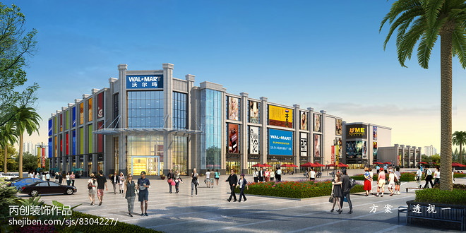 四川荣县沃尔玛外装设计丨中国四川-10