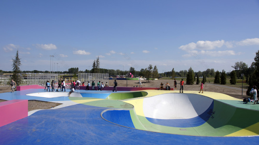 阿姆斯特丹 Bijlmerpark 儿童公园丨荷兰阿姆斯特丹-6