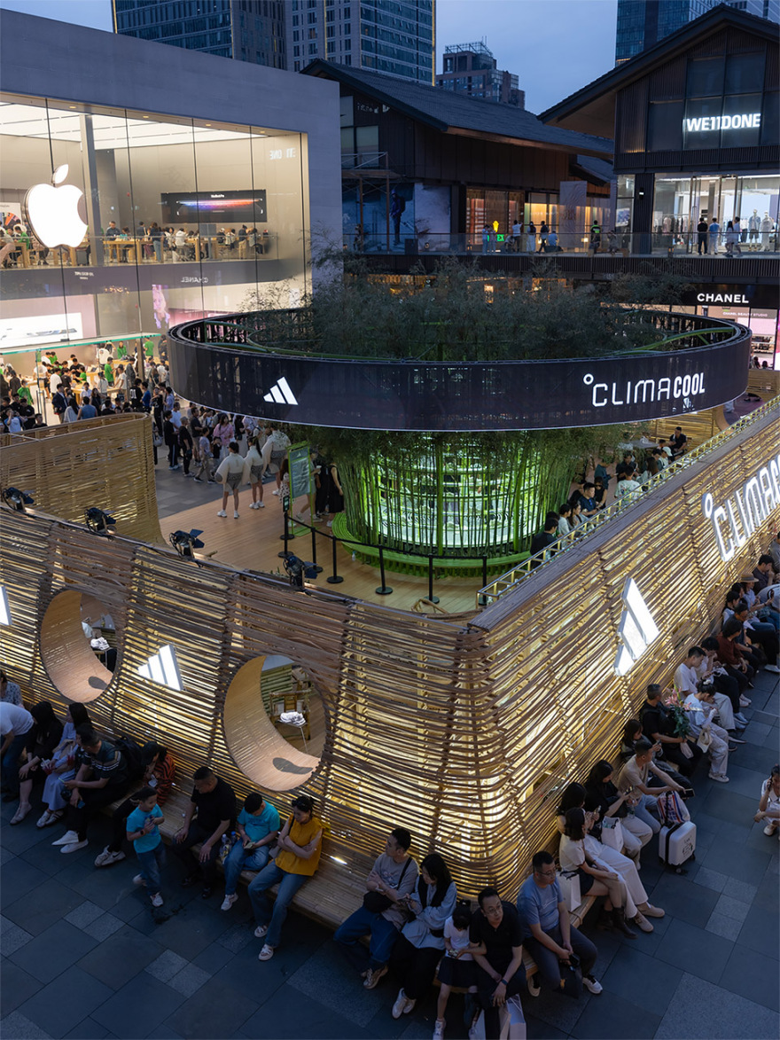 成都太古里东广场阿迪达斯清风茶馆丨中国成都丨line+建筑事务所-146