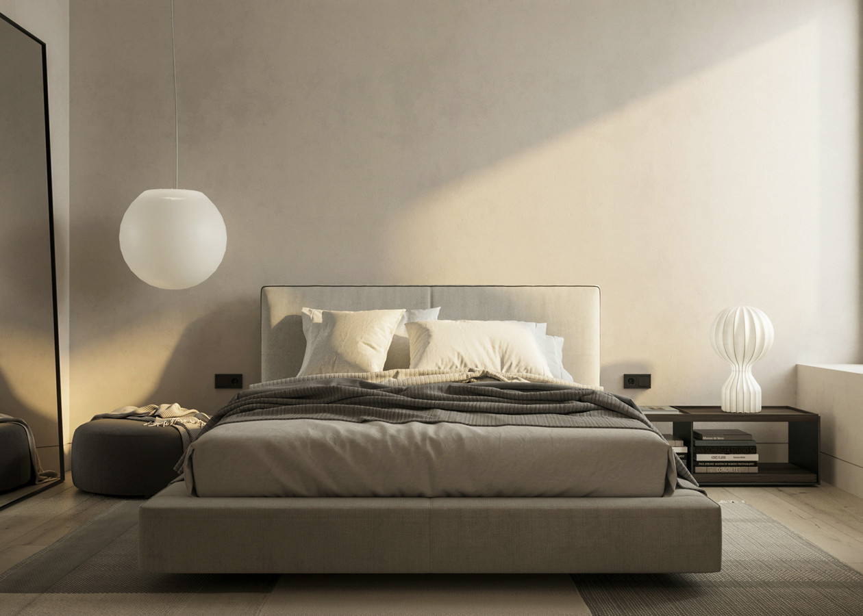 94㎡高级灰色系公寓设计-11