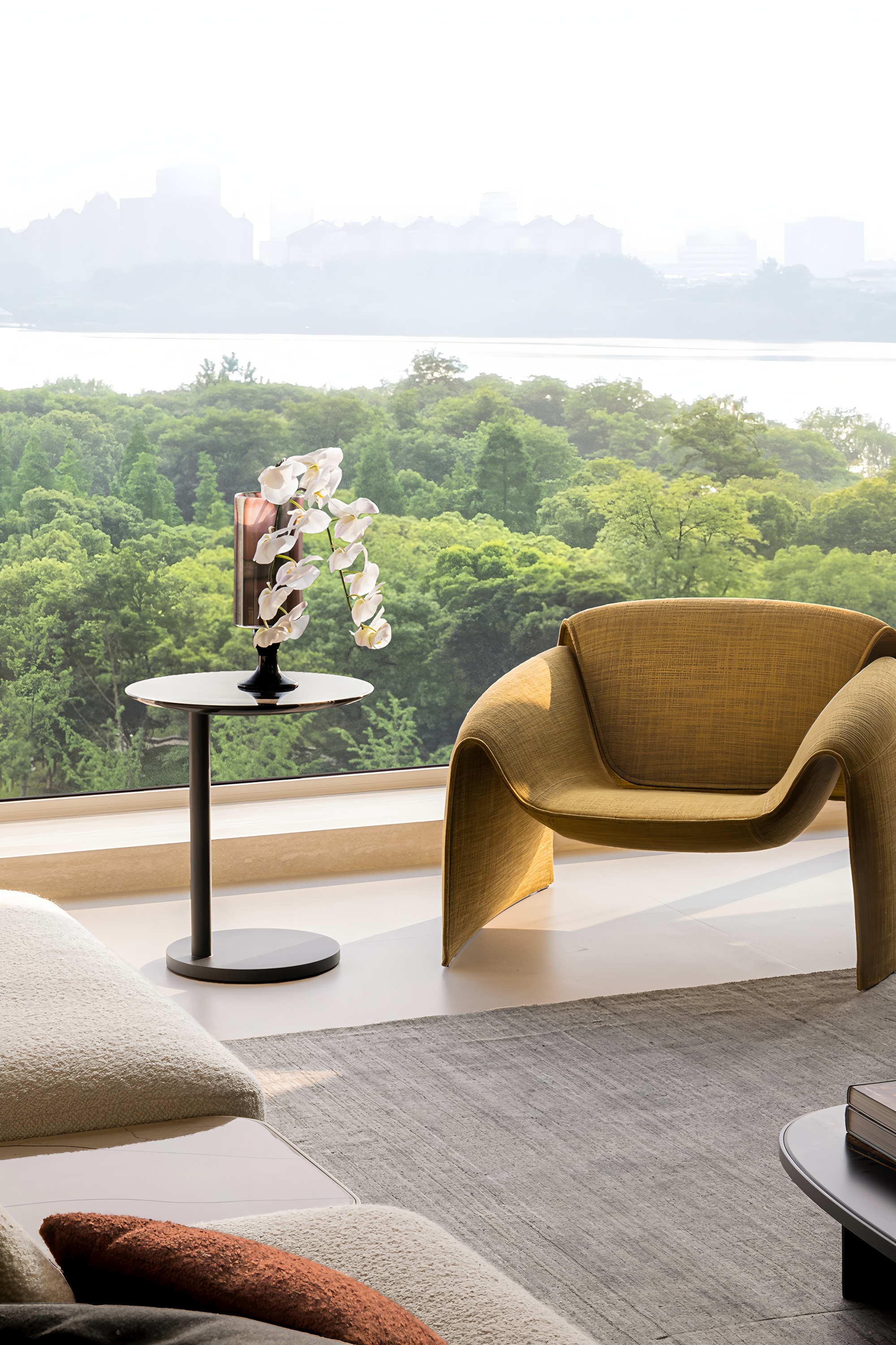 浪漫鎏金,方寸间纳四时湖景丨原想设计-3