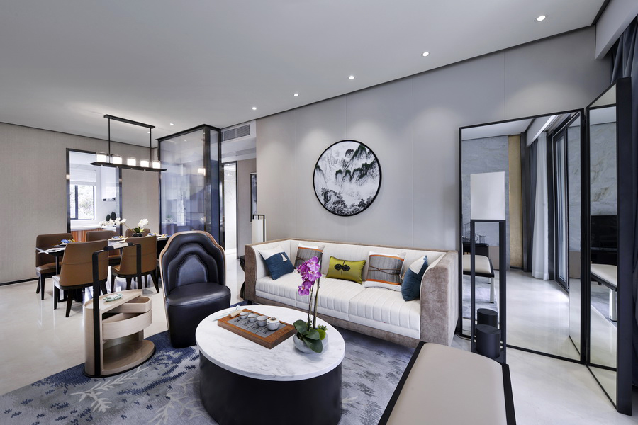 华地紫悦府洋房室内设计-21