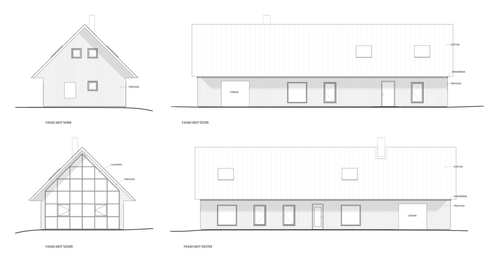 瑞典南部村庄小屋，自然融入与功能并重的室内设计-23
