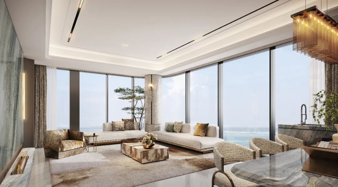 轮渡湾海洋经济活力区年青力社区项目（海岸天珺）丨中国青岛丨方案北京大象建筑设计,施工图青岛市民用建筑设计院-10