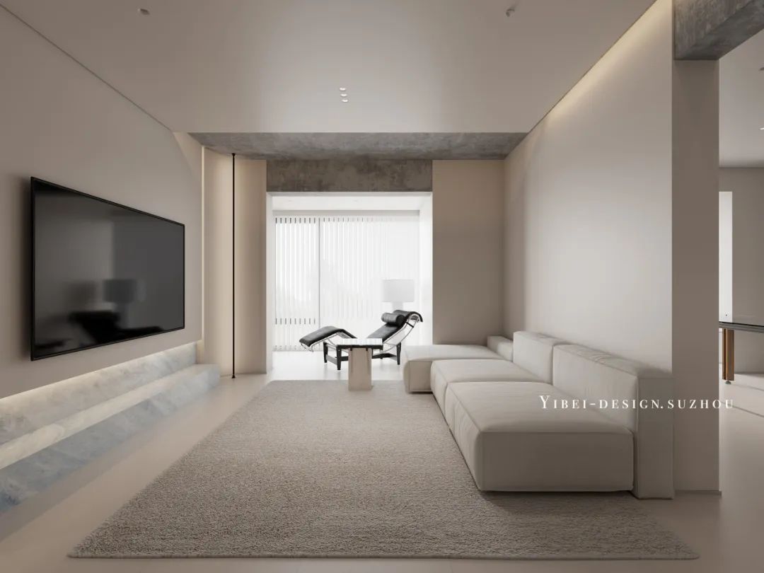 极简白极致美家装设计丨中国苏州丨YIBEI DESIGN-10