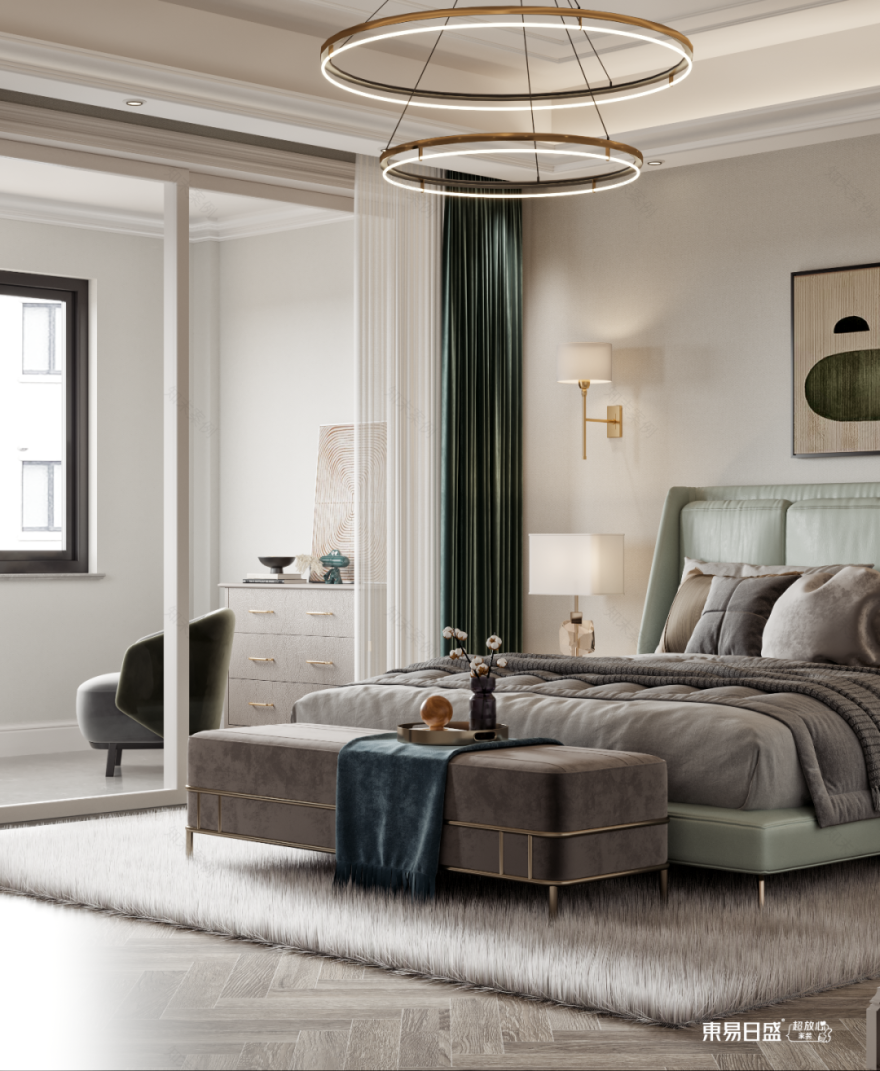 东方海岸360m²法式轻奢别墅,浪漫不止于梦-64