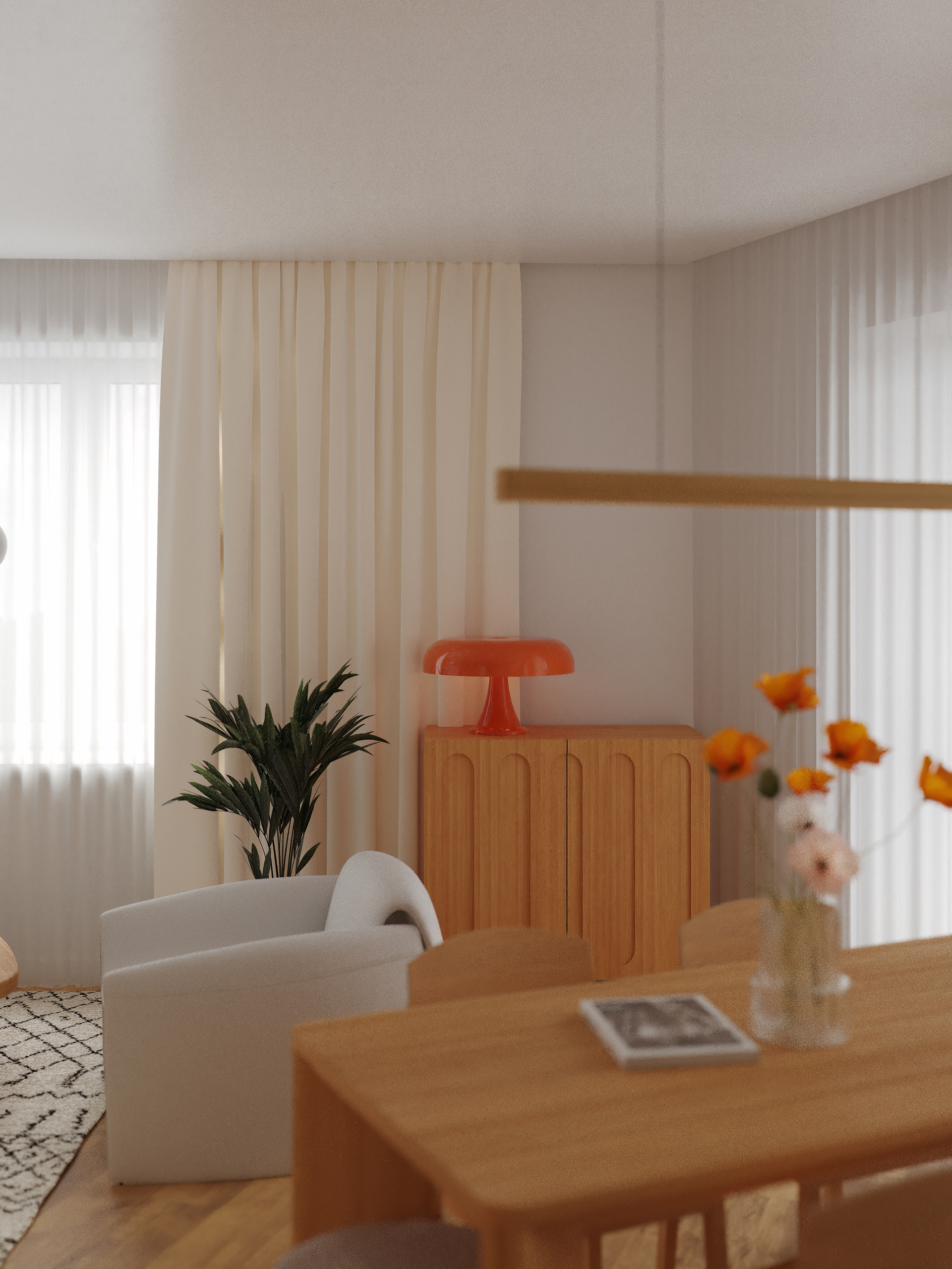 APARTMENT A1 室内设计丨俄罗斯特维尔丨PANSY-14