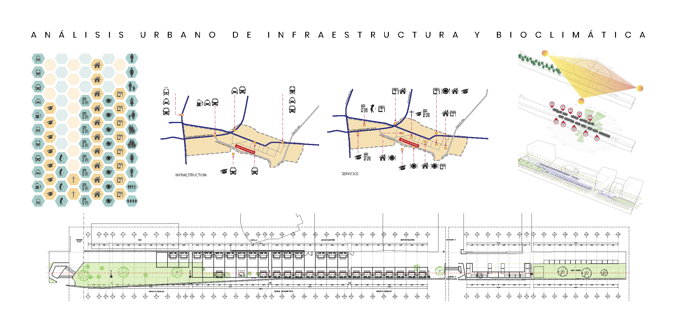 Mejoramiento Urbano // Paseo de la Facultades, CU.-1