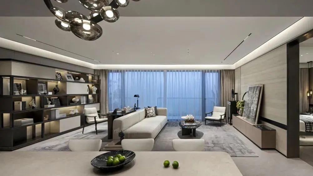 140㎡简约住宅丨矩阵纵横-21