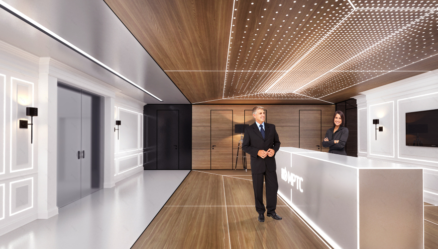 俄罗斯 MRTS 公司办公室——自然与科技的和谐融合-35