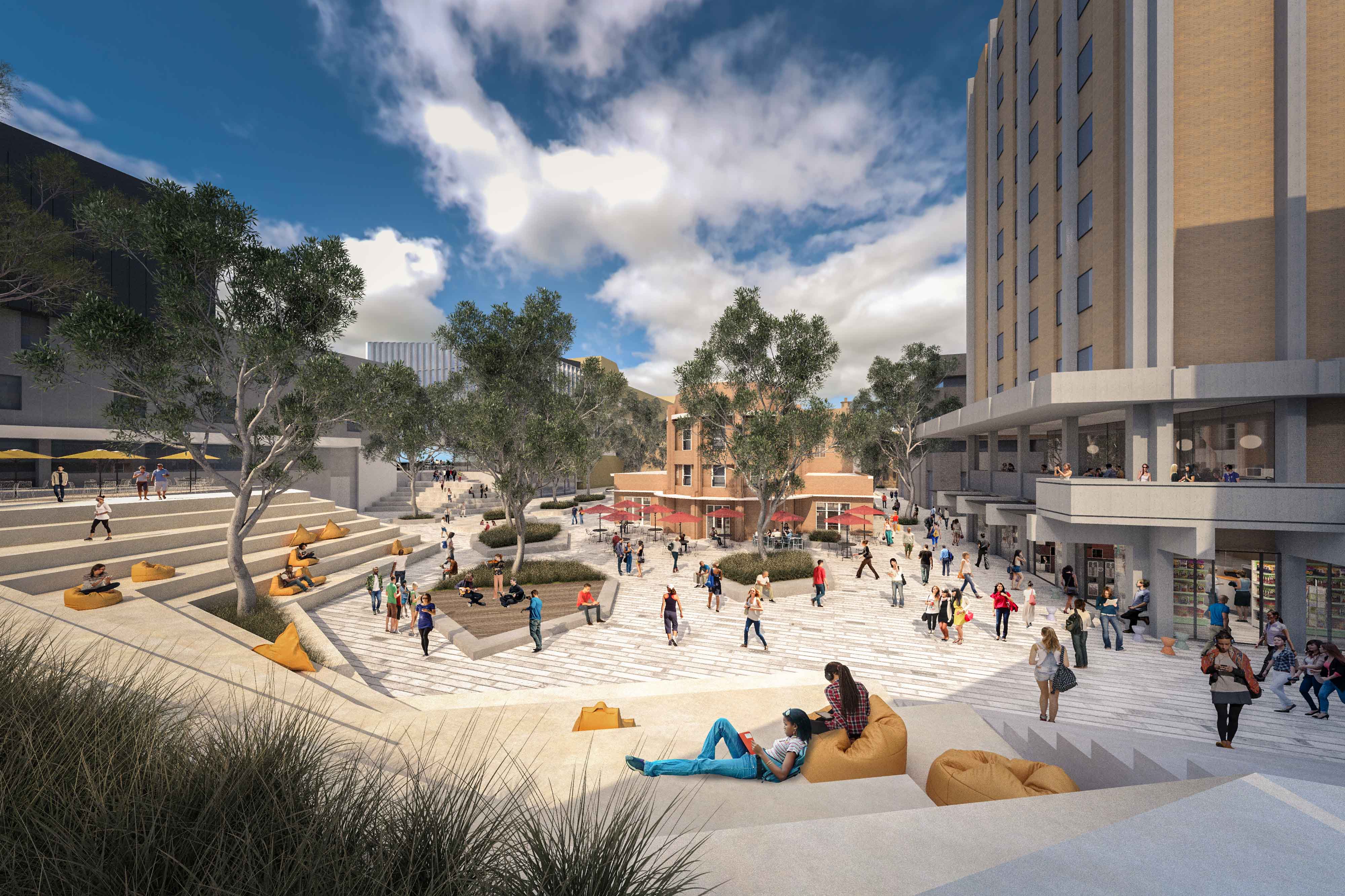 UoM New Student Precinct Urban Design Framework | Jackson Clements Burrows-14