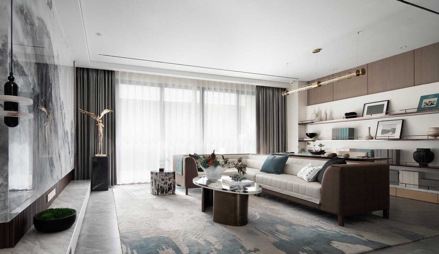 长越星城项目上下叠样板房丨中国长沙丨深圳市昊泽空间设计有限公司-61