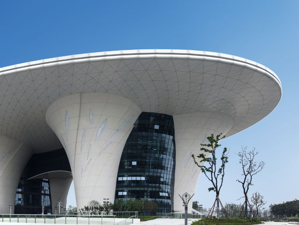 襄阳网红图书馆,自然光线下的现代阅读空间-27