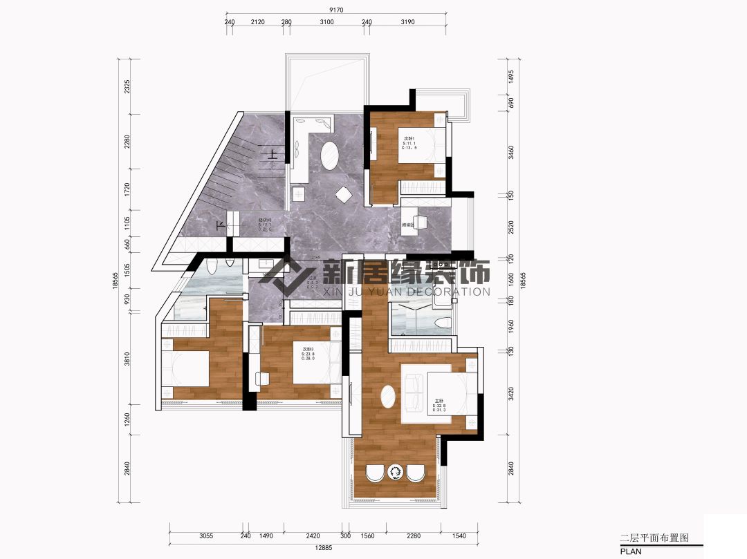 曾凯匠心力作 | 新中式别墅洗尽浮华-72