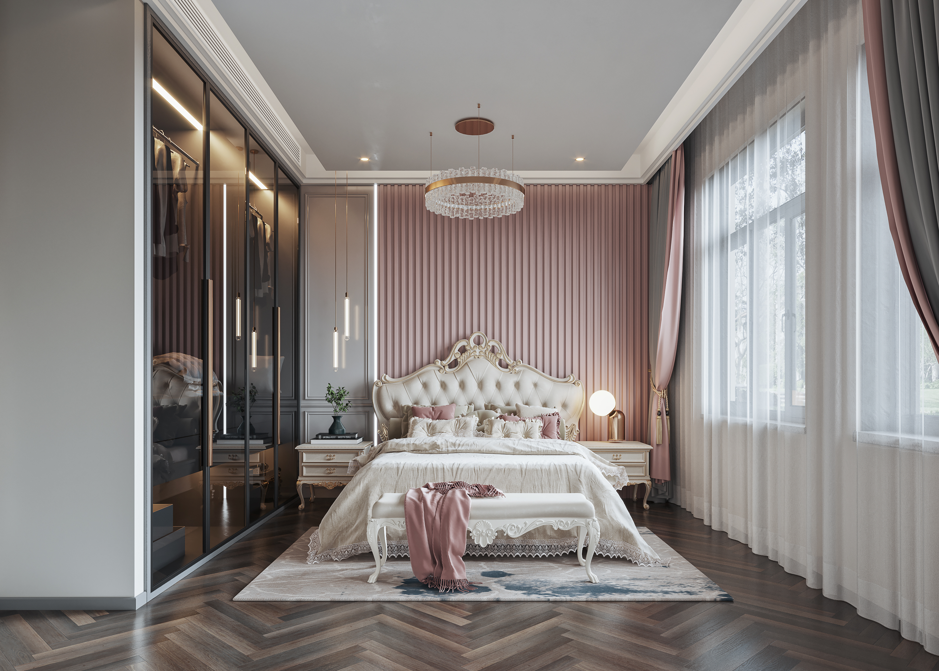 现代法式浪漫满屋-20