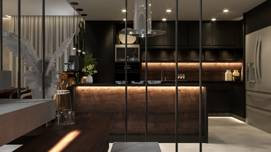 海德公园山景别墅丨埃及开罗丨Atrium Design Ahmed Rabie-23