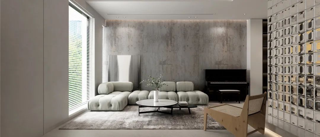 褪色的旧时光 · 250㎡现代侘寂风家居设计丨郑桂鑫,钟洋城-3