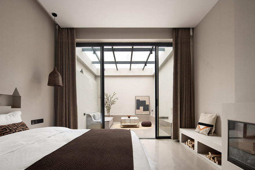 长沙觅隐酒店丨中国长沙丨尺镀美学-44