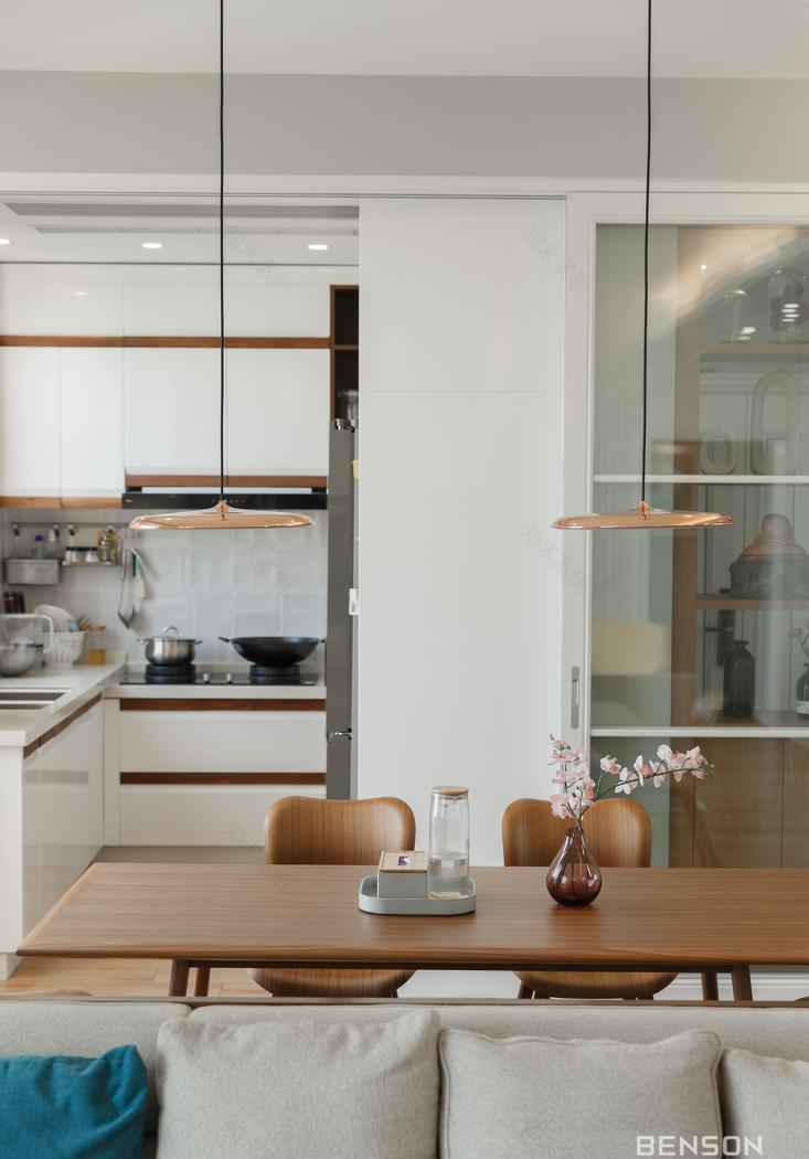 本森设计周龙 | 160 平米简约别墅,打造亲子互动空间-14