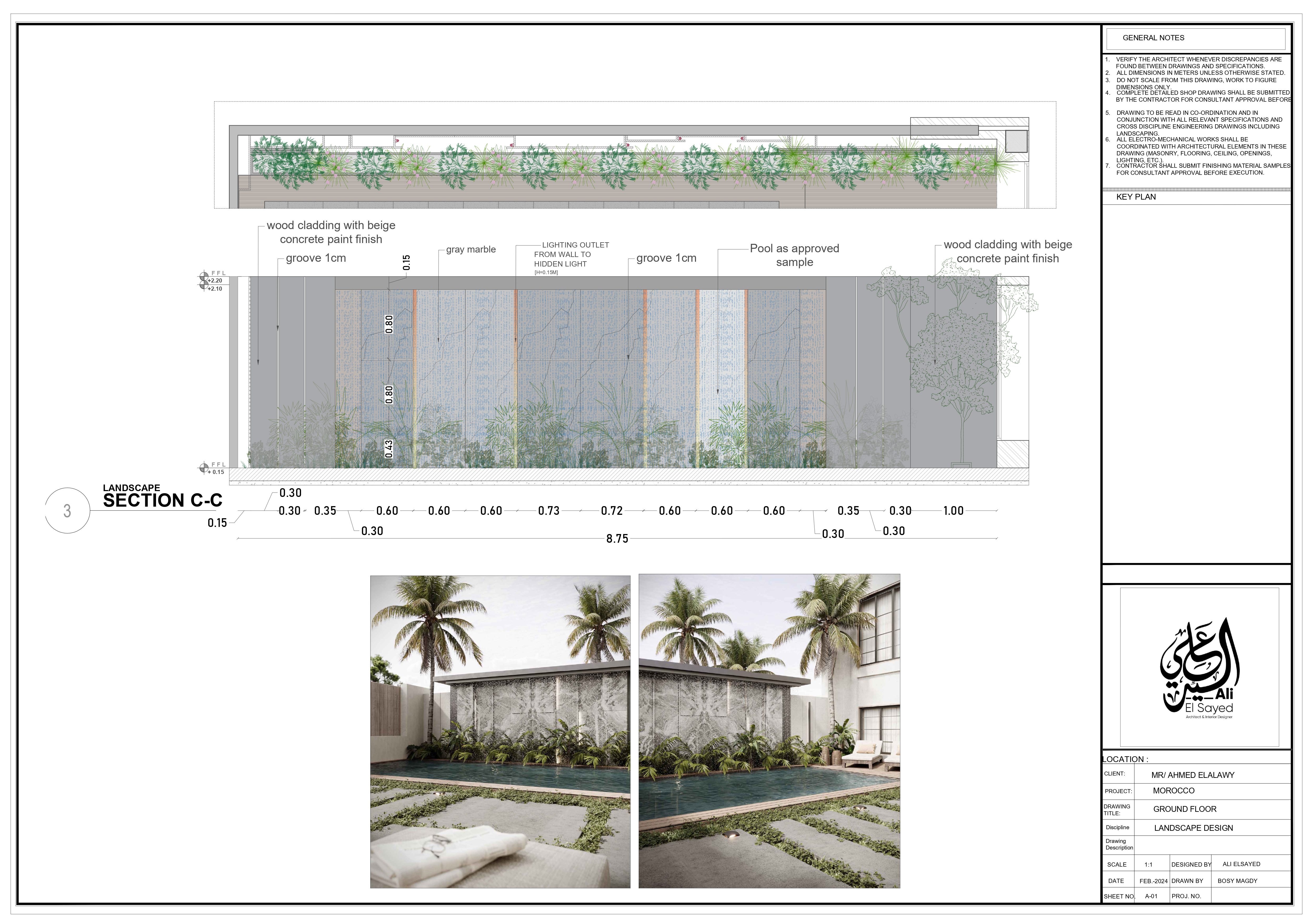 villa landscape shop drawing-9