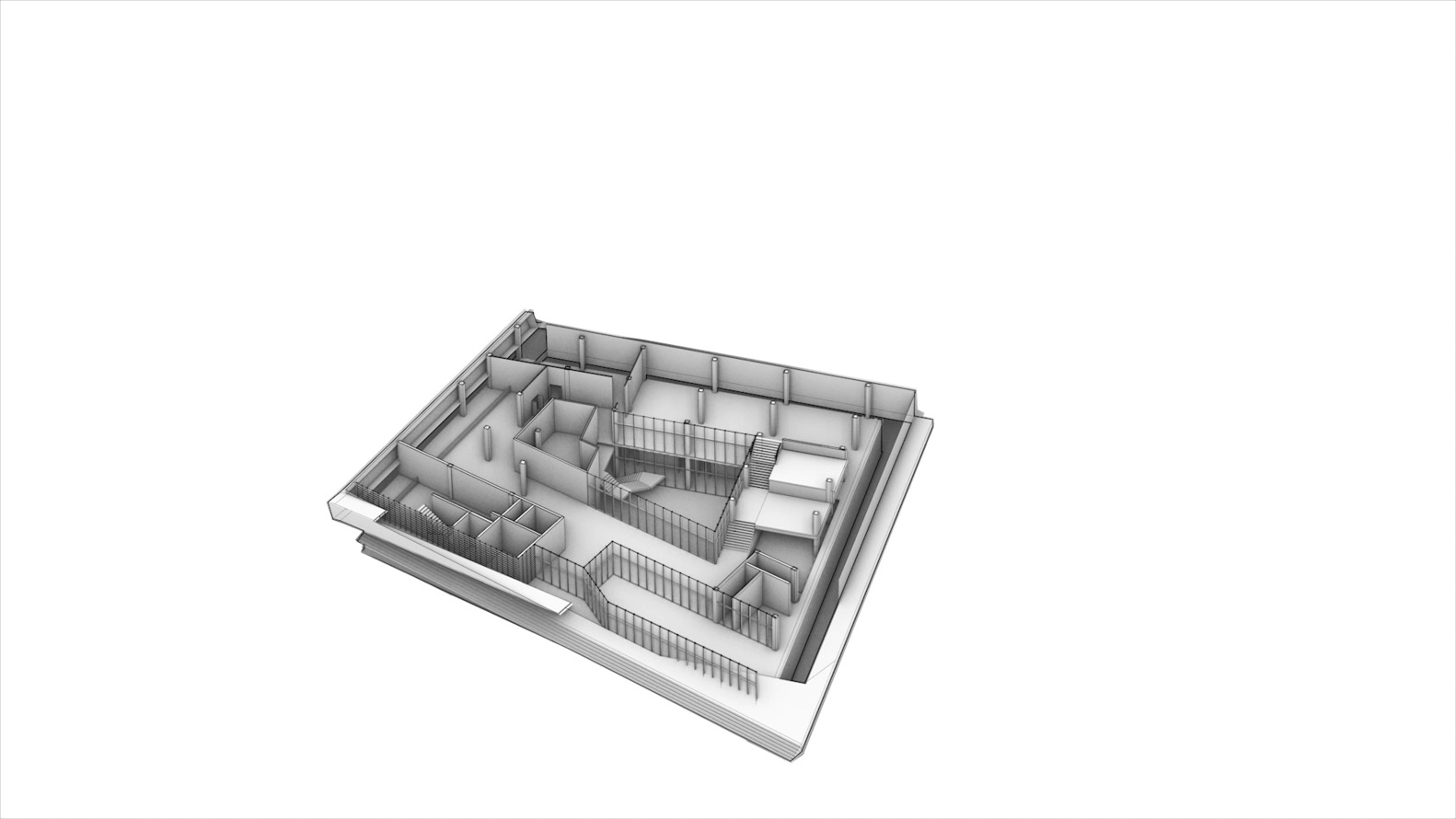 成都金牛区图书馆与外华城中学 · 创新三维书建筑-80