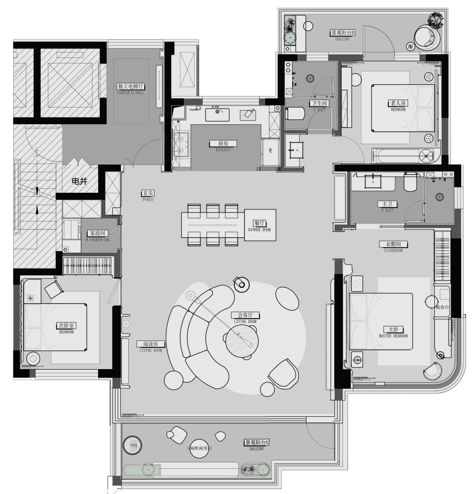 领航·启元展示样板间丨中国榆林丨海力空间设计-28