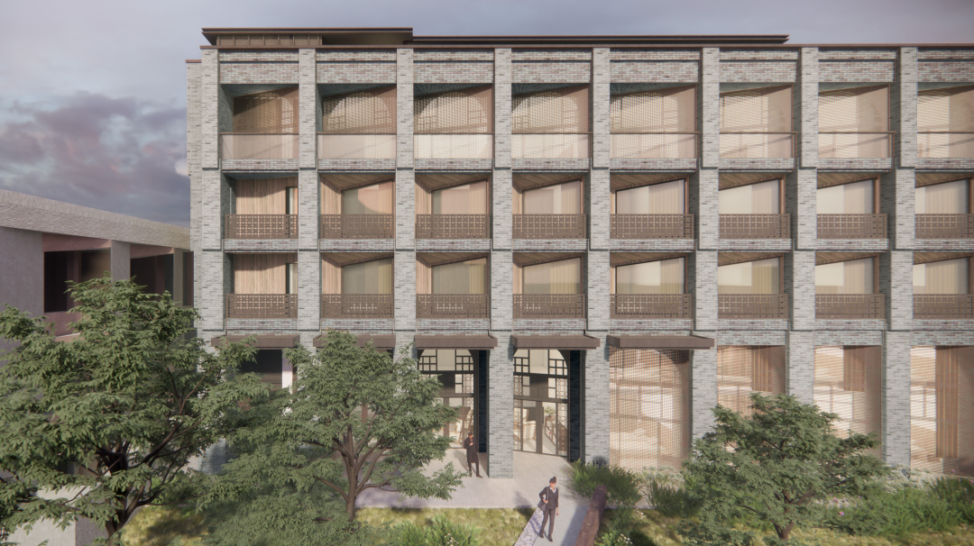 戚山山:榆林古城原区招待所改造,从立面小演绎见地域大场景|CBC集群设计-114