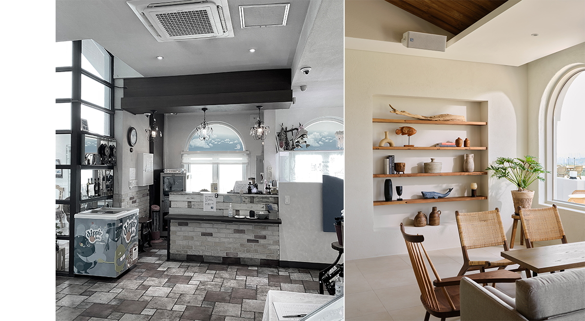 산토리니 춘천 카페 리모델링 - 디자인 다나함 Design Danaham-12