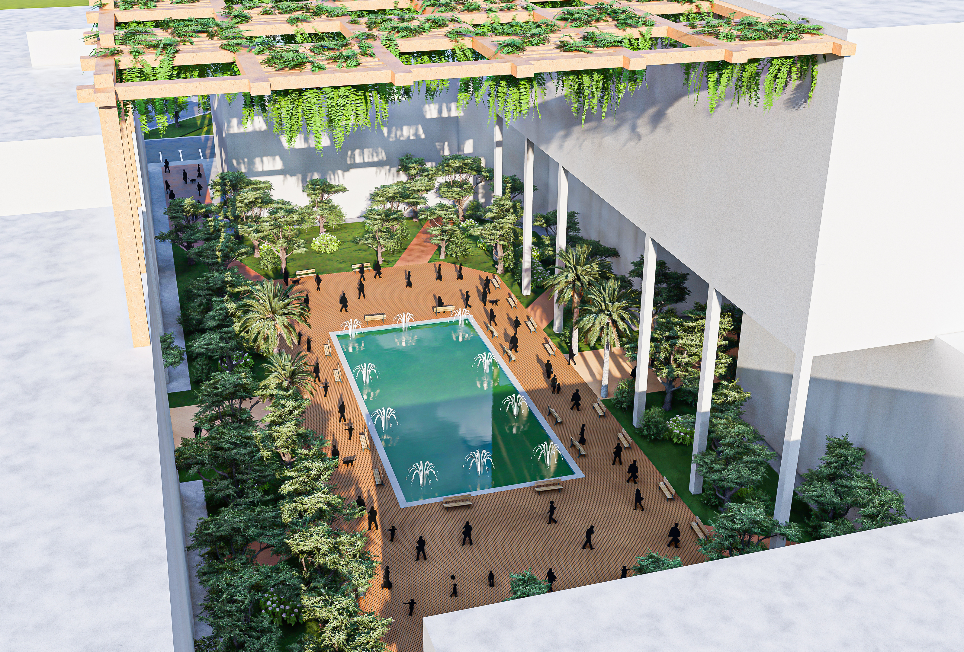 Shubra 城市设计丨埃及开罗丨开罗大学工程学院建筑系-40