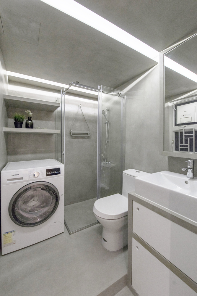 香港 780 平方英尺公寓的“少即多”设计理念-44