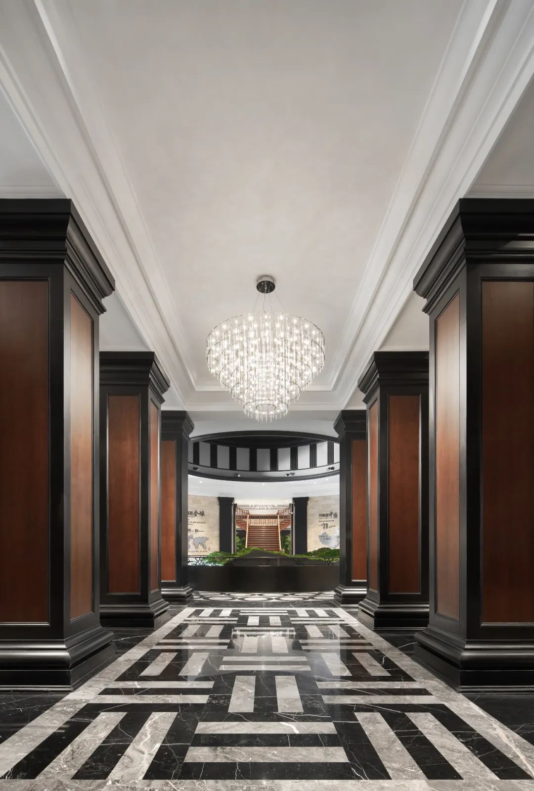 烟台万科御龙山悦莊销售中心——东西方无界的现代美学空间-32