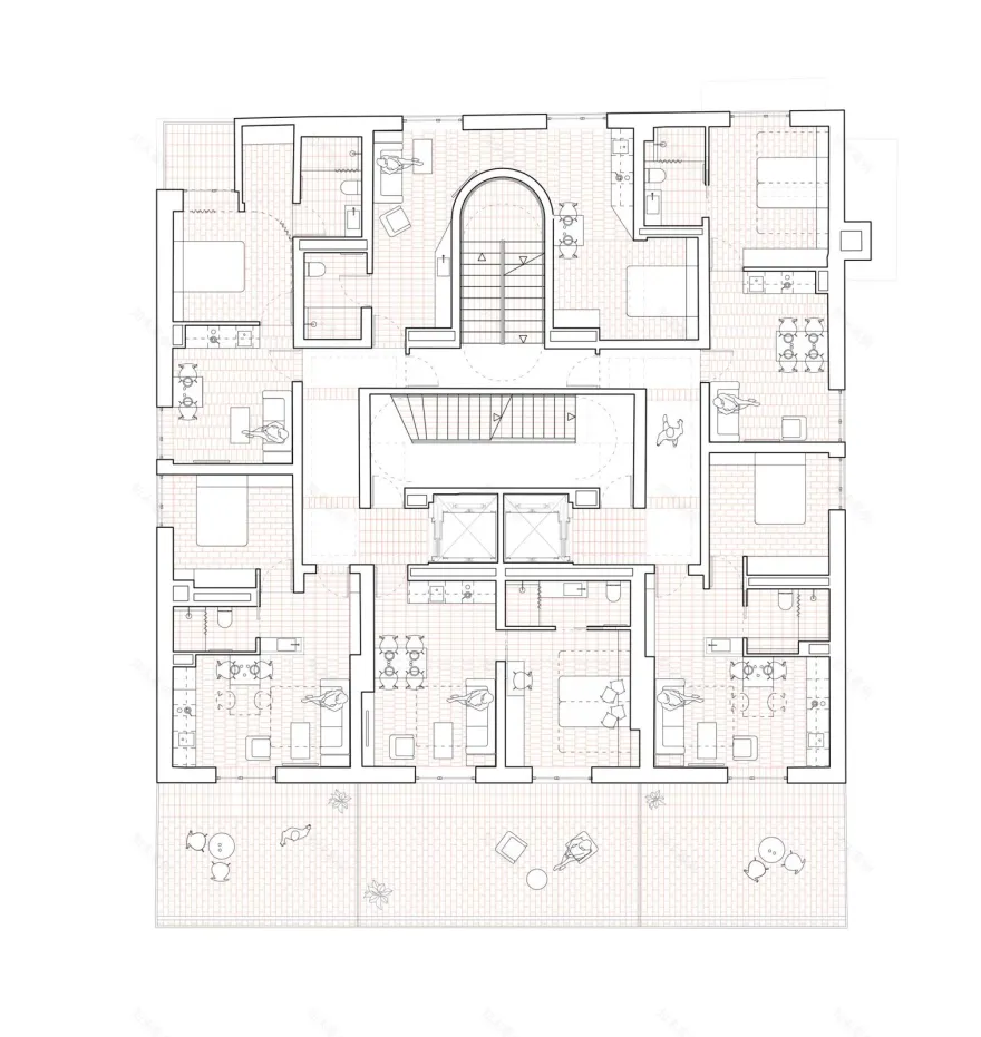 27 套公寓改造项目丨西班牙丨José Hevia-34