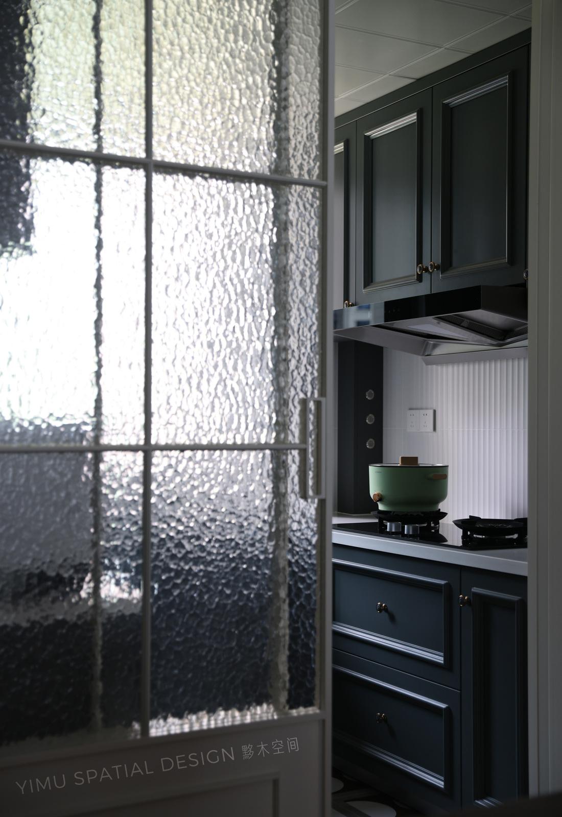 复古美式田园四室两厅设计-35