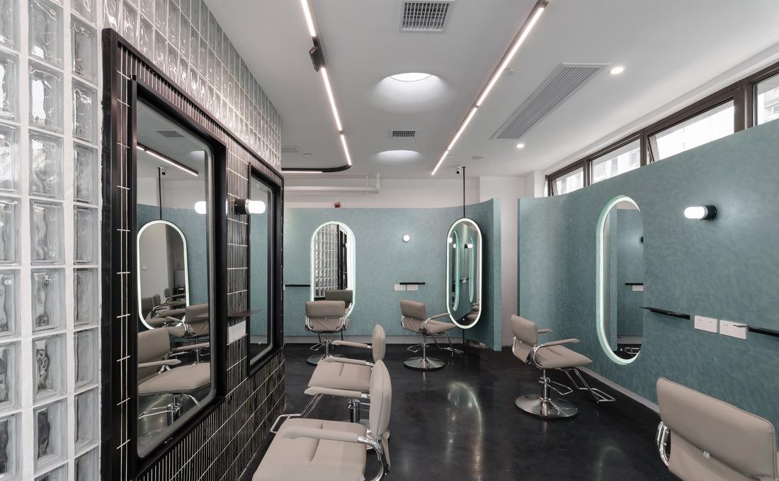 黑色魔方++ 水晶魔方·SA·M 沙龙空间设计-72