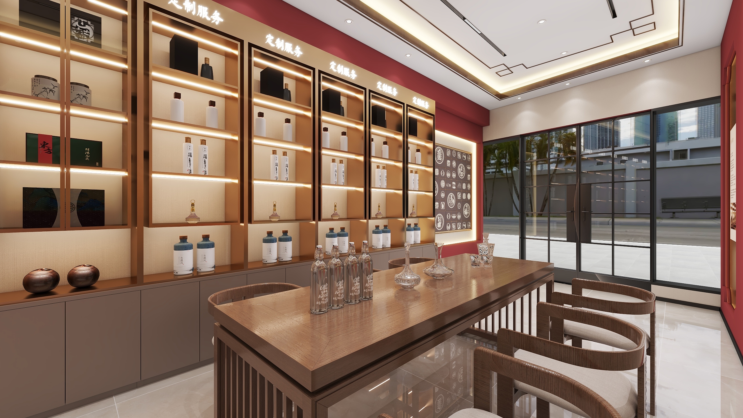 四川南充蓬安酱王府白酒专卖店-5