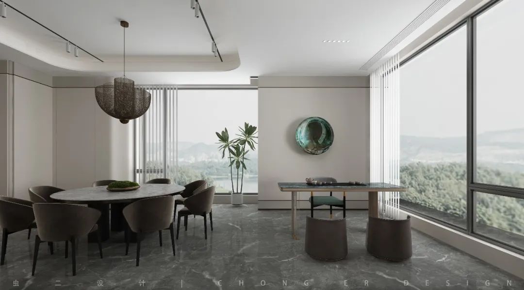 新泰铭流府邸别墅设计丨虫二设计-20