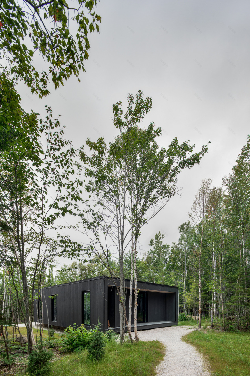Forest Glamp 露营地丨加拿大魁北克丨Bourgeois,Lechasseur architects-31